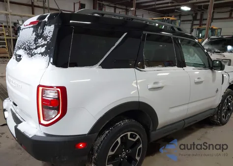 2024 Ford Bronco Sport Outer Banks z USA, uszkodzony, nr VIN 3FMCR9C66RRF58936